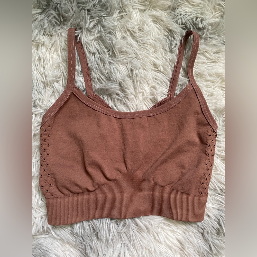 NWOT BaoBei Active Adore Maternity & Nursing Bralette - Latte Brown - Size XS/S
